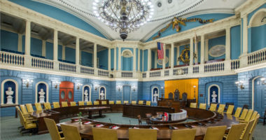 MA state Senate chambers
